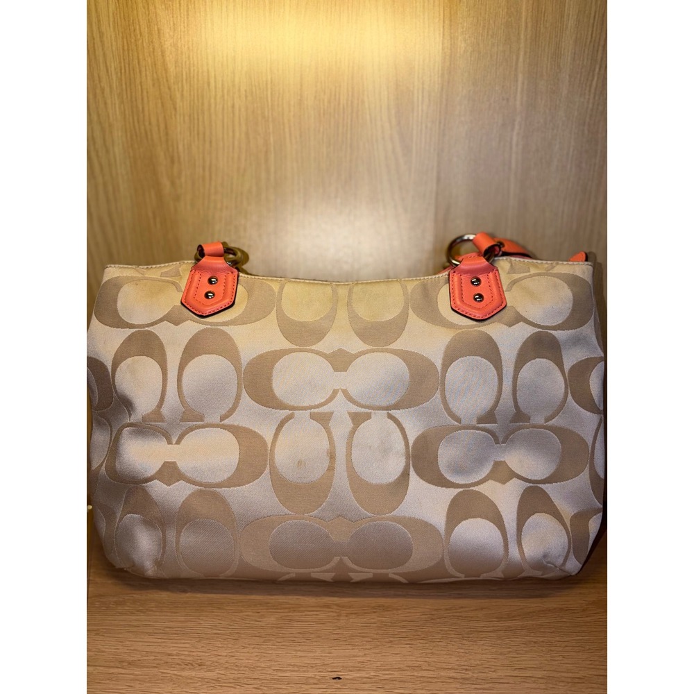 Coach Signature Coral SoHo Buckle Tote Bag 2013 - Picture 6 of 9